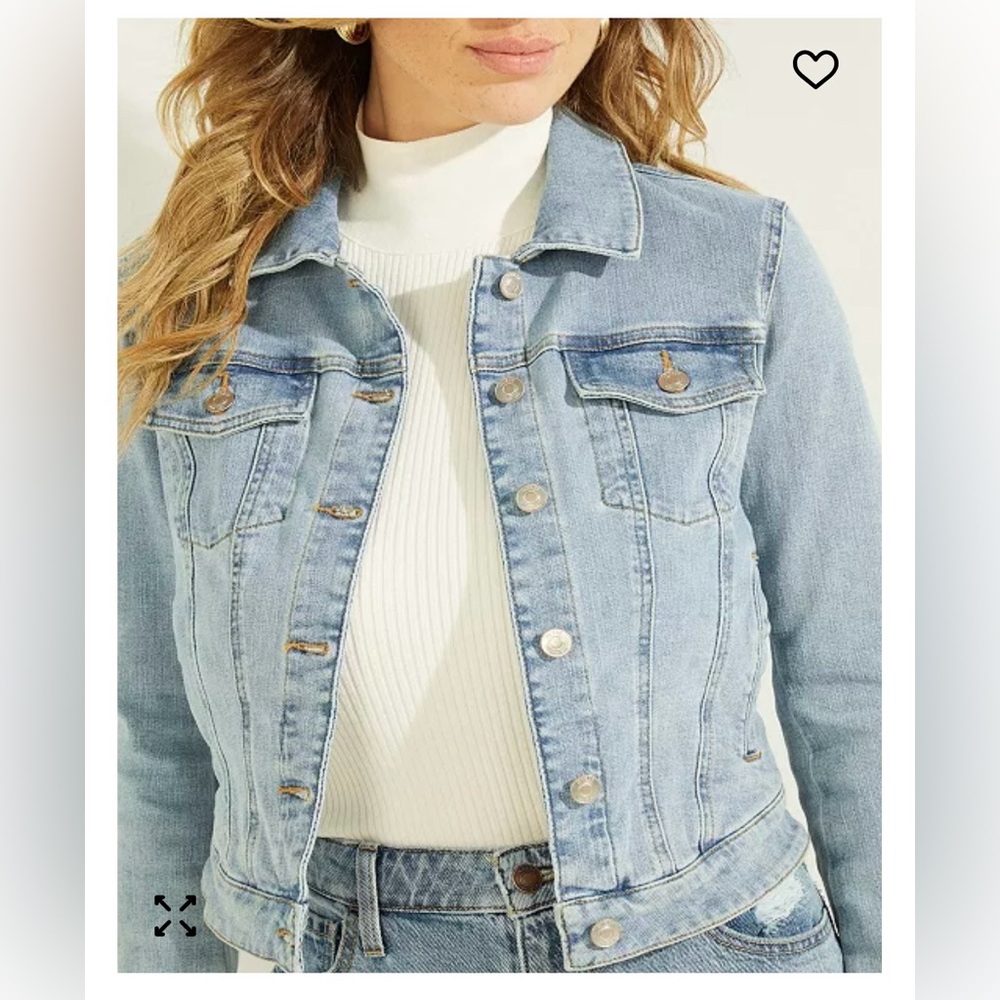 Guess Classic Blue Denim Jacket